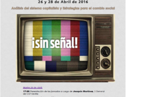 26 y 28 de abril: «Jornadas Medios de Comunicación y Propaganda» en Sevilla