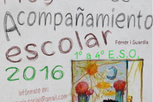 Proyecto de Acompañamiento Escolar, una iniciativa solidaria de la CGT en Valencia