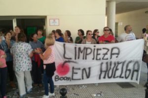 Fin de la huelga de limpieza de hospitales de Campo de Gibraltar