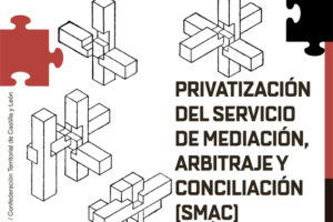 Concentración contra la privatización del Servicio de Mediación, Arbitraje y Conciliación (SMAC)