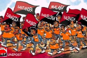 Unipost: Tercer día de paros parciales en Madrid (17-6-16)