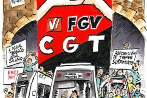 23-J: Protesta de los trabajadores y trabajadoras de FGV