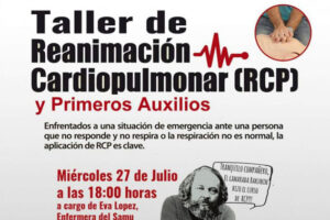 27-J València: Taller de Reanimación Cardiopulmonar (RCP) y Primeros Auxilios