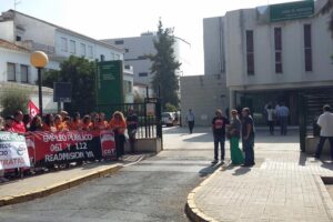 Primera jornada de huelga en los servicios de Emergencias de Andalucía con abuso empresarial en los servicios mínimos