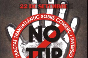 22 de septiembre, TTIP charla y debate