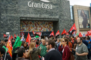 Éxito de la huelga convocada en Extel-Telemarketing en Zaragoza