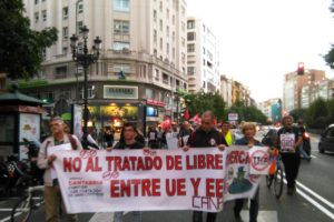 [Fotos] Manifestaciones 15 O contra los tratados de libre comercio