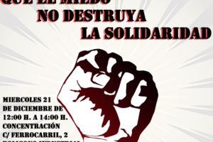 Campaña de solidaridad contra la represión a la CGT en Teodoro García