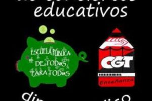 Éxito de la campaña estatal «CGT contra los conciertos educativos»