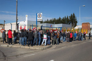 [Fotos] Valladolid, huelga en Frenos y Conjuntos