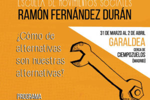 Nos ponemos en marcha para preparar una nueva edición de la Escuela de los Movimientos Sociales Ramón Fernández Durán