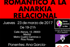 23-M: Charla-debate » Del amor romántico a la anarkia relacional»