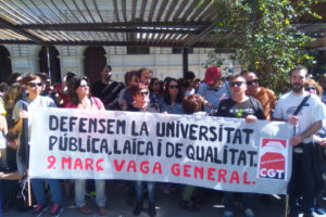 Huelga General Educación en Alicante