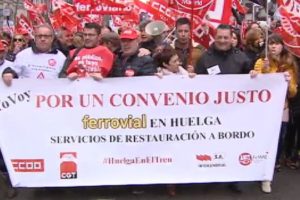 CGT llama a secundar la huelga contra la explotación laboral de la plantilla de Ferrovial