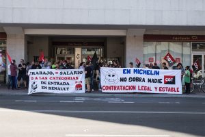 Movilización en Michelín de Valladolid