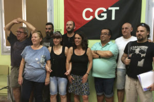 Nuevo Secretariado Permanente de la Federación Intercomarcal de la CGT de Tarragona