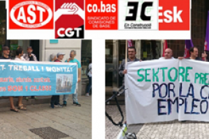 La Junta de Accionistas de Telefónica y la lucha del sindicalismo combativo contra la precarización del empleo