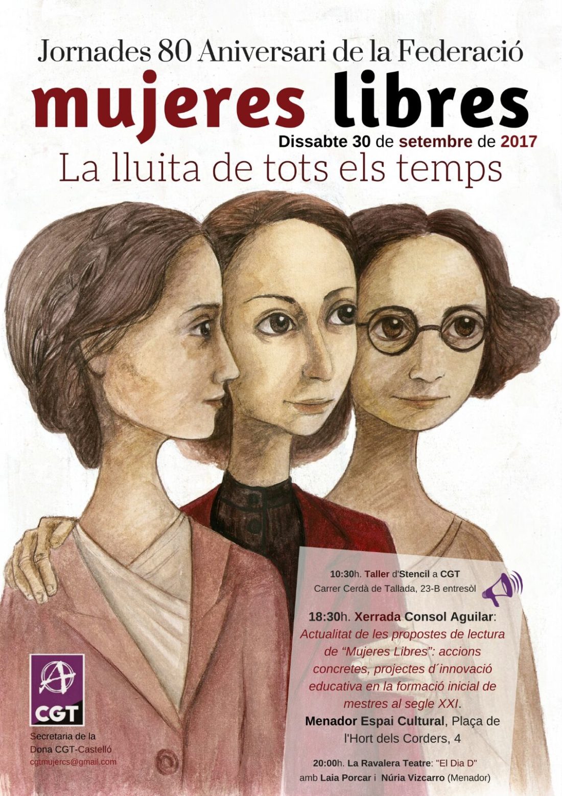 30-S: Celebración 80 aniversario Mujeres Libres en Castelló