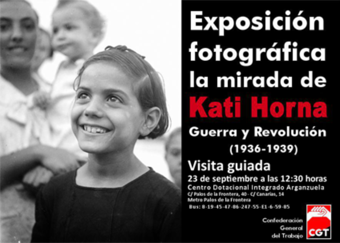 Visita guiada a la exposición «La Mirada de Kati Horna: Guerra y Revolución (1936-1939)