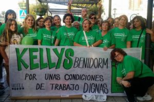 CGT-Marina Baixa se solidariza con las Kellys Benidorm