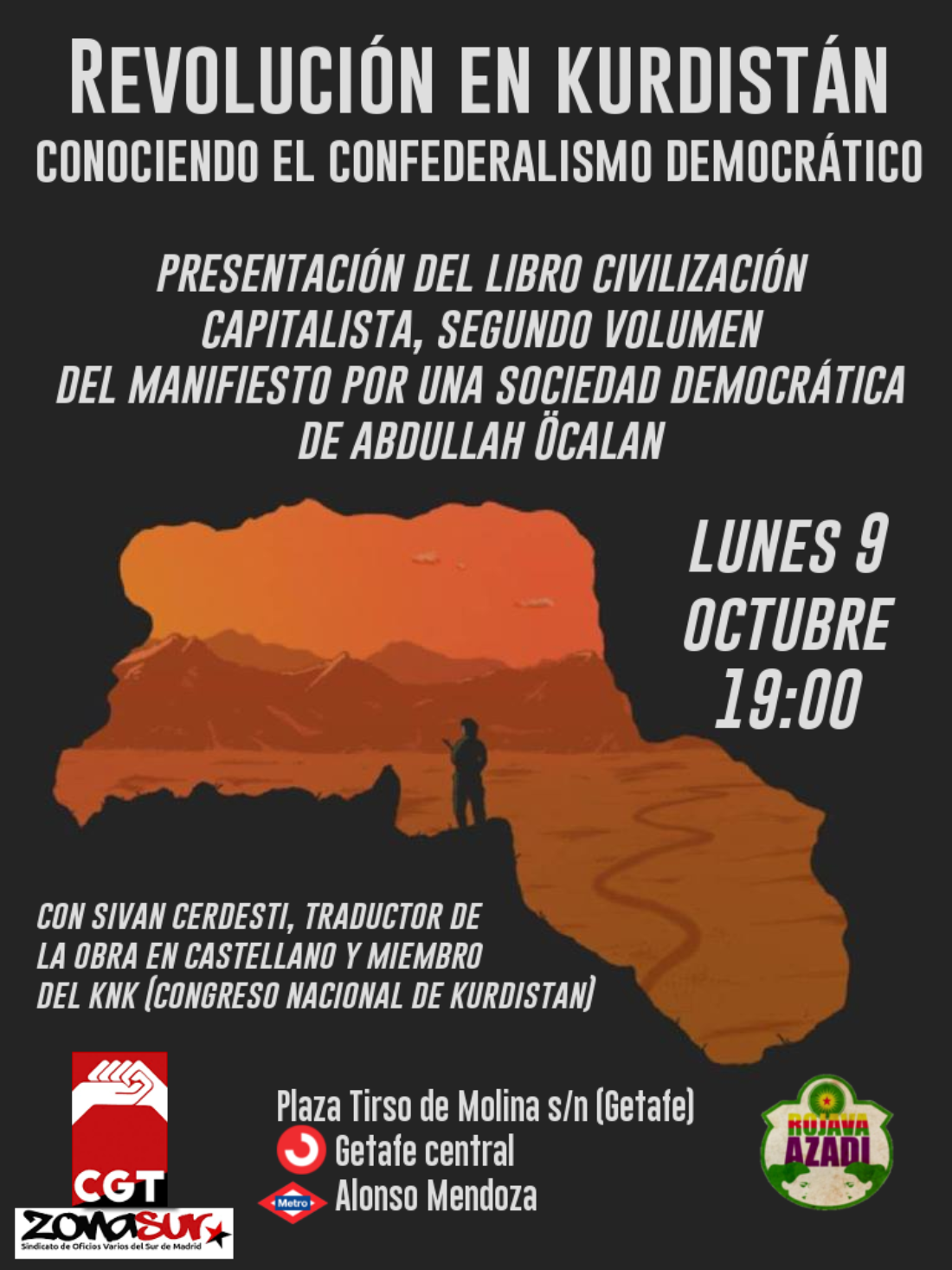 Domingo 8 y lunes 9 de octubre: Charla de presentación del libro “Civilización capitalista” en Madrid
