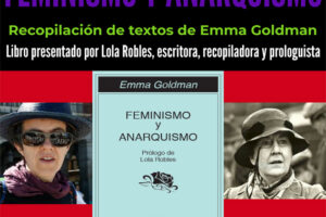 «Feminismo y anarquía», el 21 de diciembre a las 19:30h en 3Peces3