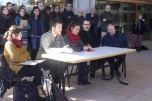 En libertad el secretario general de la CGT de Catalunya Ermengol Gassiot
