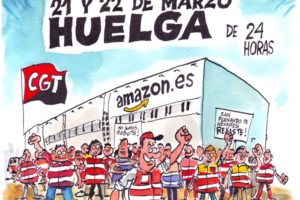 Huelga en Amazon España por un convenio justo