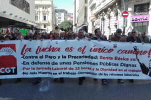 [Fotos] Miles de personas reclaman en Valencia unas pensiones dignas y públicas