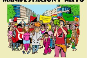 CGT anuncia la manifestación del 1º de Mayo en Madrid