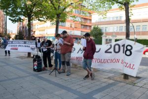 CGT Valladolid en los actos previos al 1 de Mayo