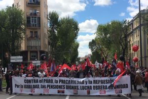 [Vídeo] Manifestación 1º de Mayo en Madrid 2018