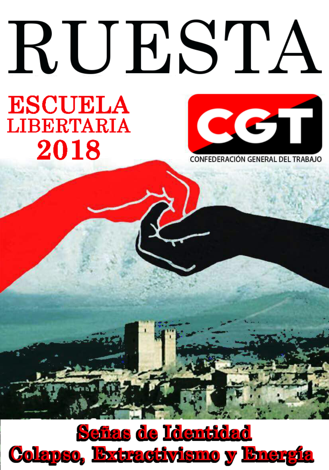 Escuela Libertaria de CGT en Ruesta