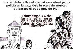 24-j Valencia: Acto de homenaje a Valentín González Ramírez
