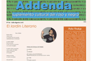 Addenda, suplemento cultural del RyN – Nº 60, julio-agosto 2018