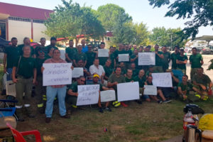 CGT Amaya convoca Huelga tras un mes de encierros y movilizaciones