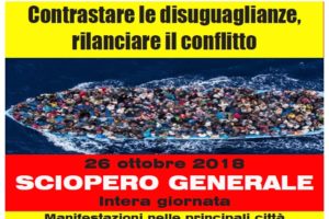 Italia: ¡el 26 de octubre, huelga general!