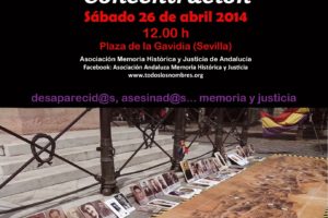 Un trámite burocrático lleva a la Subdelegación del Gobierno a prohibir la concentración memorialista de fin de mes en la plaza de la Gavidia