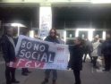 [Fotos] Reivindicación en Valencia de un bono social de transporte público
