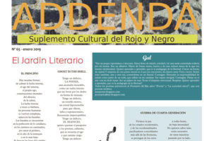 Addenda, suplemento cultural del RyN – Nº 65, enero 2019