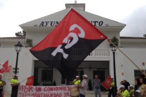 Las trabajadoras del Ayuntamiento de Espartinas denuncian la falta de medios para realizar su trabajo