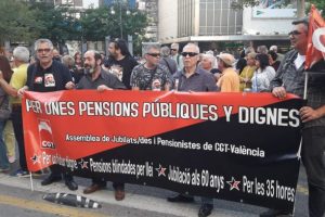[Fotos] Manifestaciones por unas pensiones públicas dignas en el País Valencià