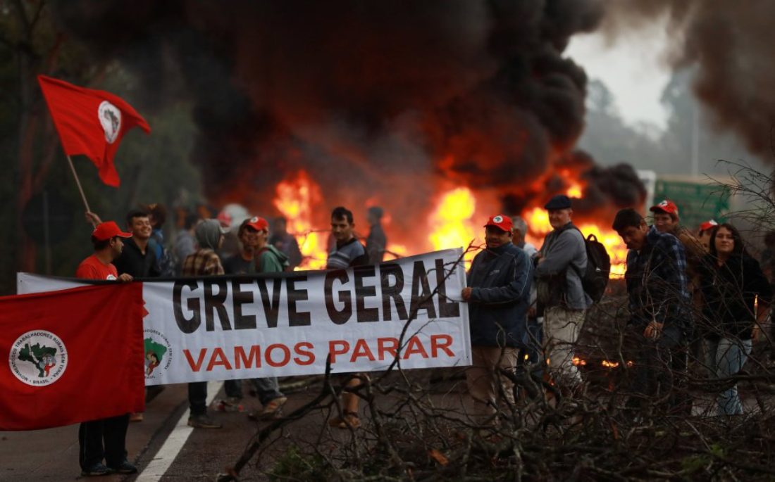 Solidaridad con la Huelga General del próximo 14 de junio en Brasil