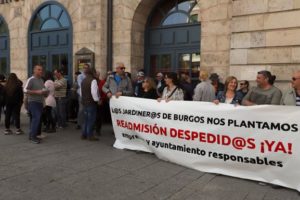 CGT exige el abono del finiquito y la readmisión de las personas despedidas en el Ayuntamiento de Burgos