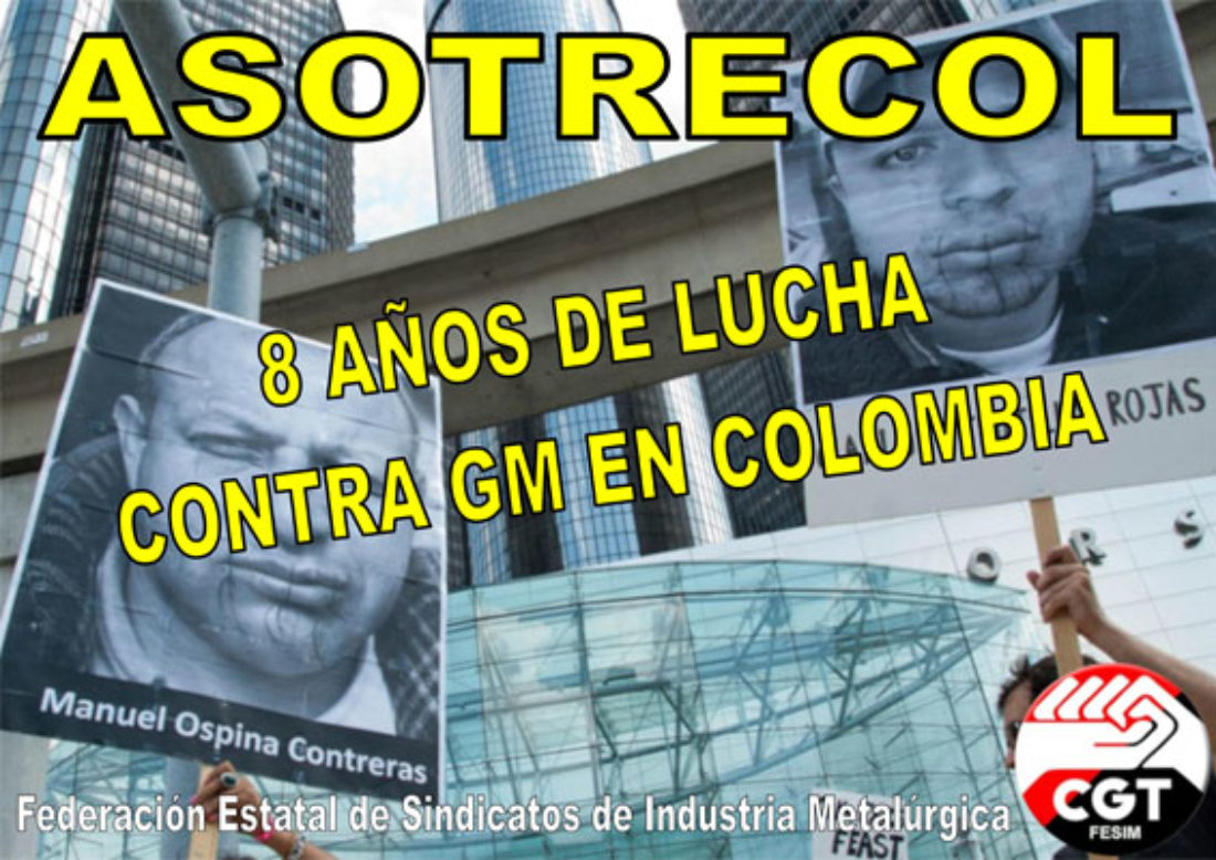 ASOTRECOL: 8 años plantando cara a los abusos de GM en Colombia