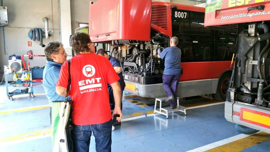 CGT denuncia la privatización encubierta y el desmantelamiento de los talleres de EMT