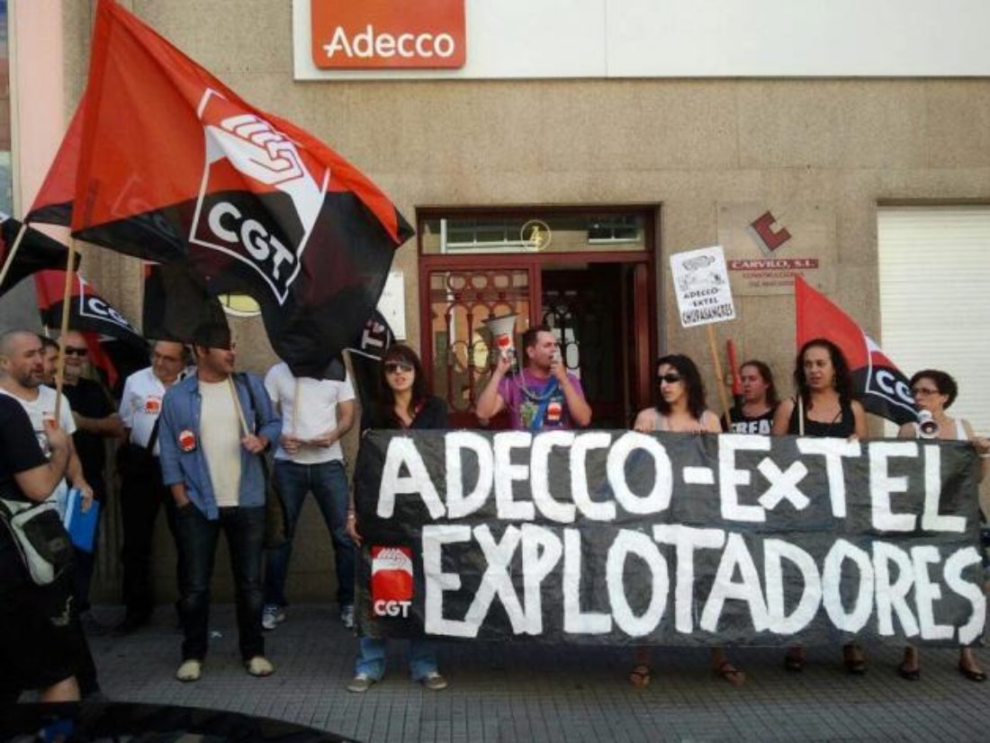 EXTEL grabará a las trabajadoras y trabajadores durante toda su jornada laboral en su centro de A Coruña