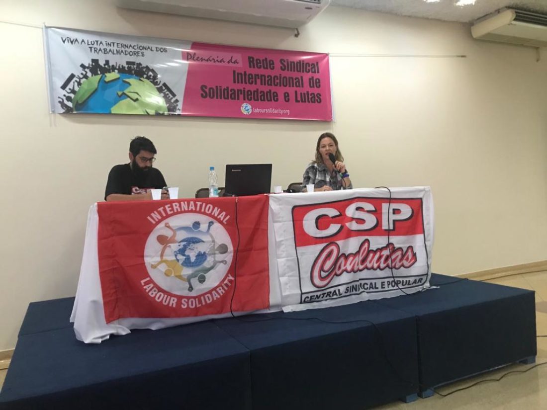CGT participa, junto a 22 delegaciones internacionales, en el IV Congreso Nacional de la CSP-Conlutas en Vinhedo, Brasil