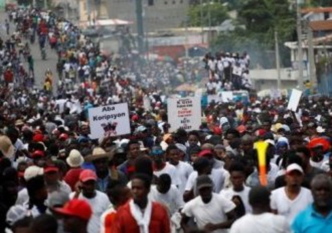 Apoyamos la lucha del pueblo de Haití