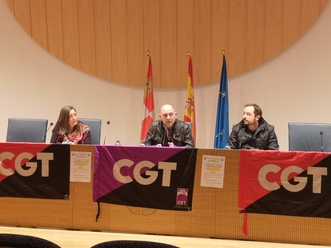 CGT Soria convoca una asamblea de trabajadores y trabajadoras de la Junta de Castilla y León
